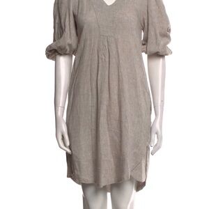 Cynthia Rowley Cream Long Sleeve Dress